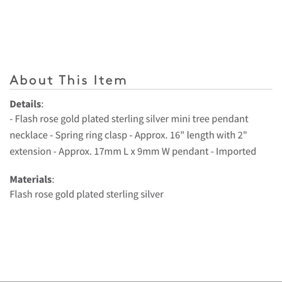 🎉Clearance🎉 Rose Gold Plated Family Tree - Picture 6 of 6